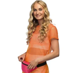 90-talls Rumpetaske Neonrosa