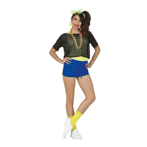 80-talls Shorts Blå