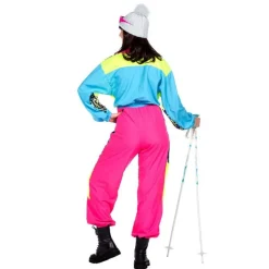 80-talls Skidrakt Neon Kostyme