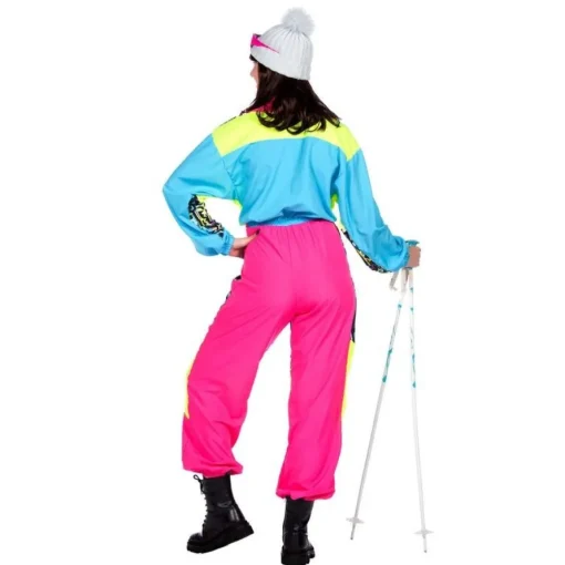 80-talls Skidrakt Neon Kostyme