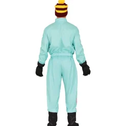 80-talls Skidress Kostyme Blå og Lilla