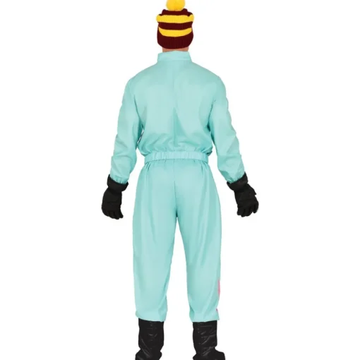 80-talls Skidress Kostyme Blå og Lilla
