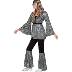 1970-talls Sølvstriper Disko Kostyme
