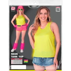 Tanktopp Neongul