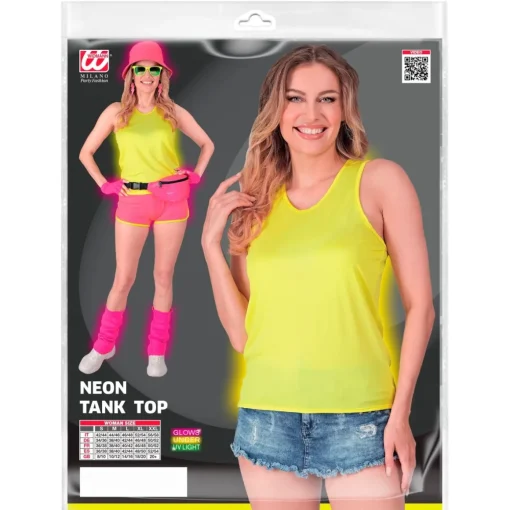 Tanktopp Neongul