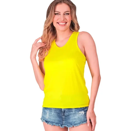 Tanktopp Neongul