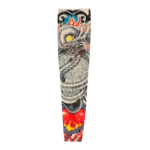 Tatoveringserme Sleeve Dragon