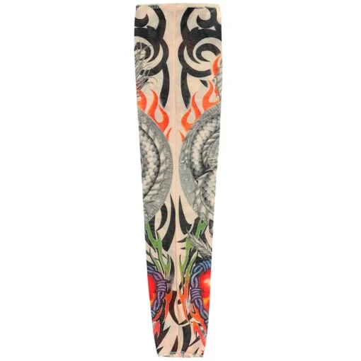 Tatoveringserme Sleeve Dragon