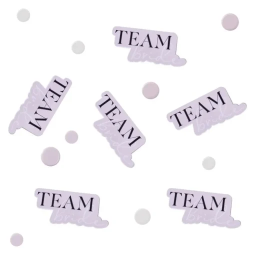 Team Bride Konfetti