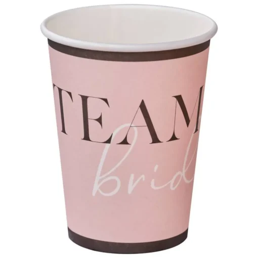 Team Bride Pappkrus Lyserosa