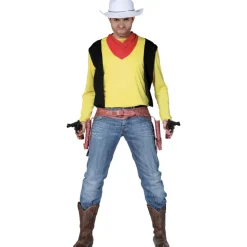 Tegneserie Cowboy Kostyme Gul