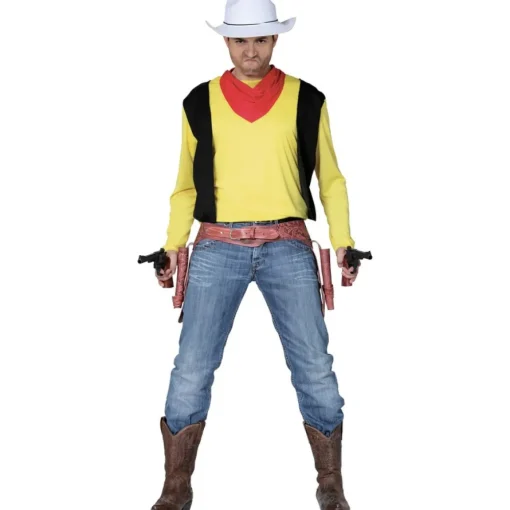 Tegneserie Cowboy Kostyme Gul