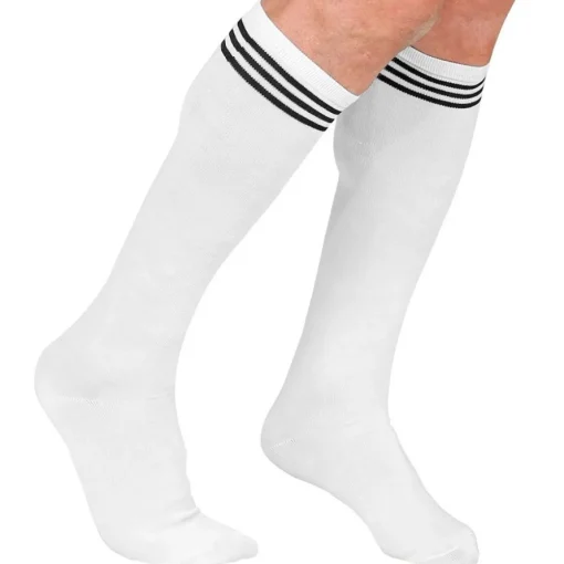 Tennis Knestrømper Hvit og Svart