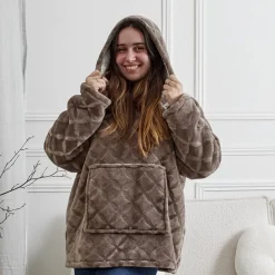Teppe Hoodie Brun