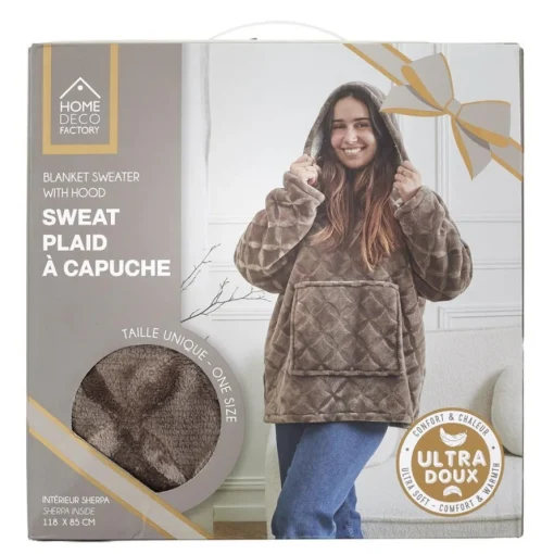 Teppe Hoodie Brun