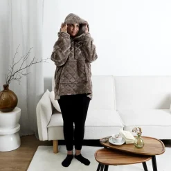 Teppe Hoodie Brun