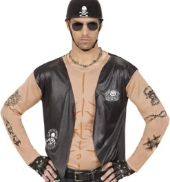Tøff Biker Skjorte