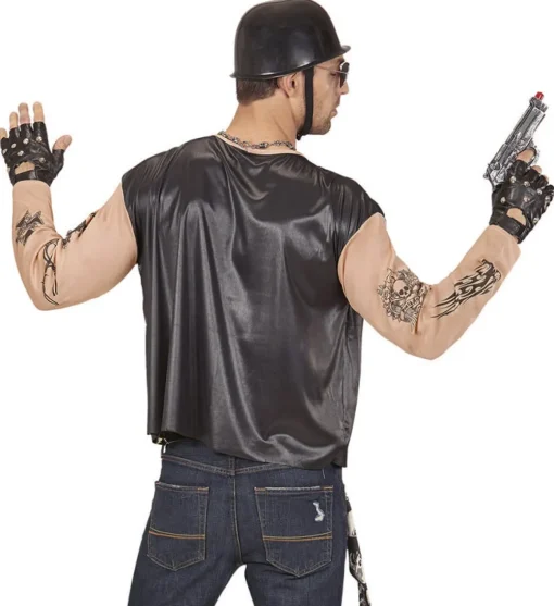 Tøff Biker Skjorte