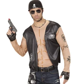 Tøff Biker Skjorte