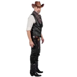 Tøff Cowboy Kostyme Svart