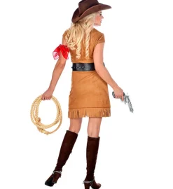 Tøff Cowgirl Kostyme