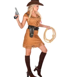 Tøff Cowgirl Kostyme