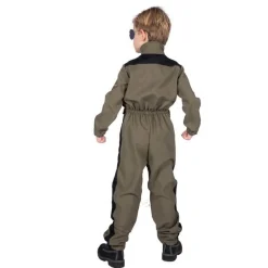 Tøff Pilot Barnekostyme