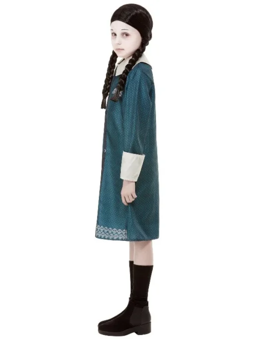 The Addams Family® Wednesday Barnekostyme Blå