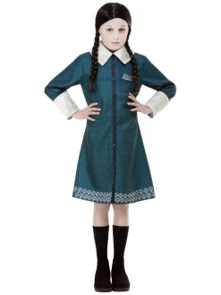 The Addams Family® Wednesday Barnekostyme Blå