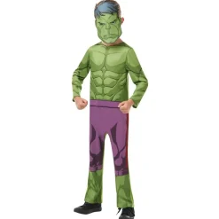 The Hulk® Jumpsuit Barnekostyme