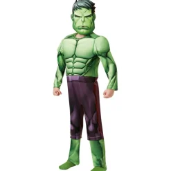 The Hulk® Muskel Jumpsuit Barnekostyme