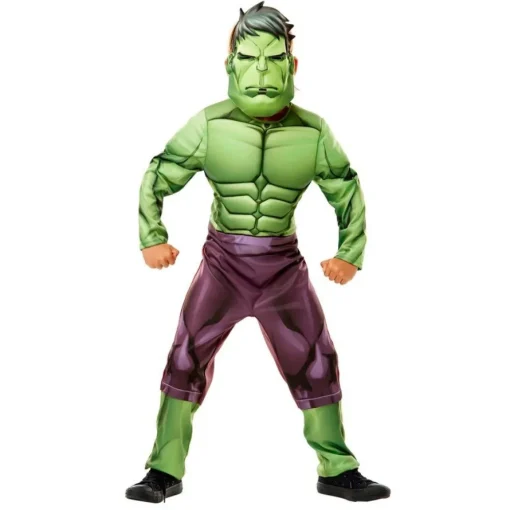 The Hulk® Muskel Jumpsuit Barnekostyme