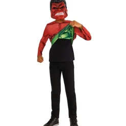 The Hulk® Vendbart Barnekostyme Grønn/Rød