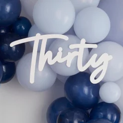 Thirty Skilt Hvit