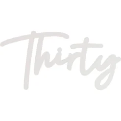 Thirty Skilt Hvit