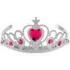 Tiara med Rosa Edelstener