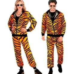 Tiger 80-talls Treningsdress Kostyme