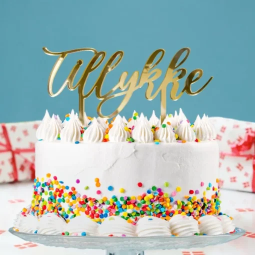 Tillykke Kaketopp Gull