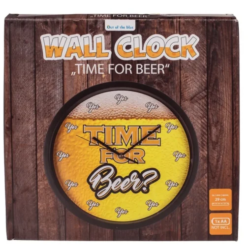 Time For Beer Veggklokke