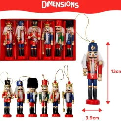 Tre Nøtteknekker Juletrepynt