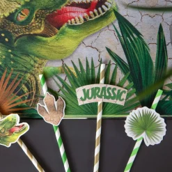 T-Rex Dinosaur Papirsugerør