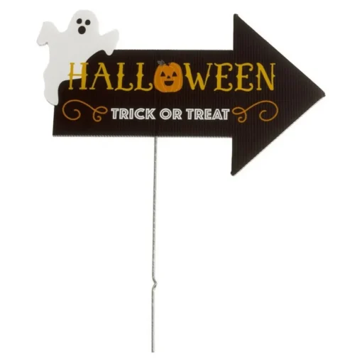 Trick Or Treat Halloween Skilt