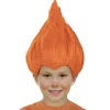 Trolls® Barneparykk Oransje