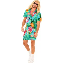 Tropisk Flamingo Hawaiisett