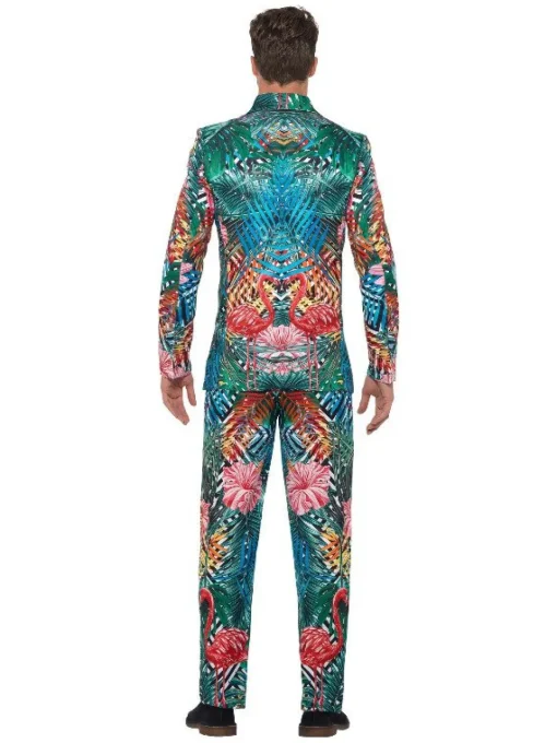 Tropisk Hawaii Flamingo Dress