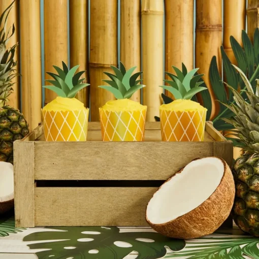 Tropiske Ananas Begre og Matpinner