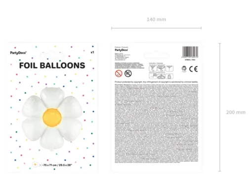 Tusenfryd Blomst Folieballong