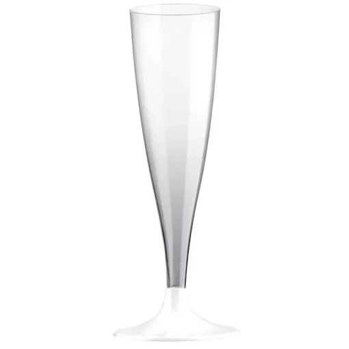 Tynne Champagneglass Hvit