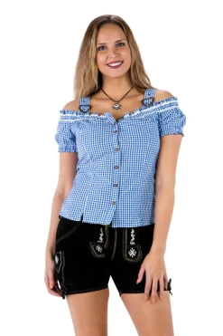 Tyrolerbluse Bodice Blå