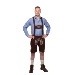 Tyrolerbukser Klassisk Brun
